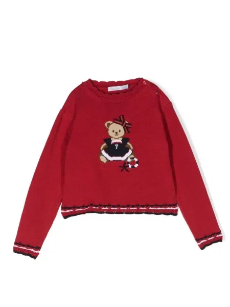 Sweter dziecięcy Patachou czerwony
