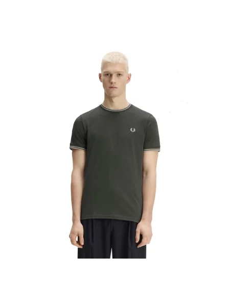 Fred Perry T-shirt basic zielona