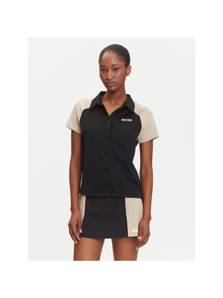 Поло Boss черное