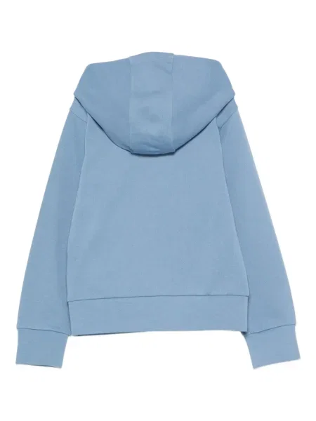 Bluza z kapturem dziecięca Moncler Enfant niebieska