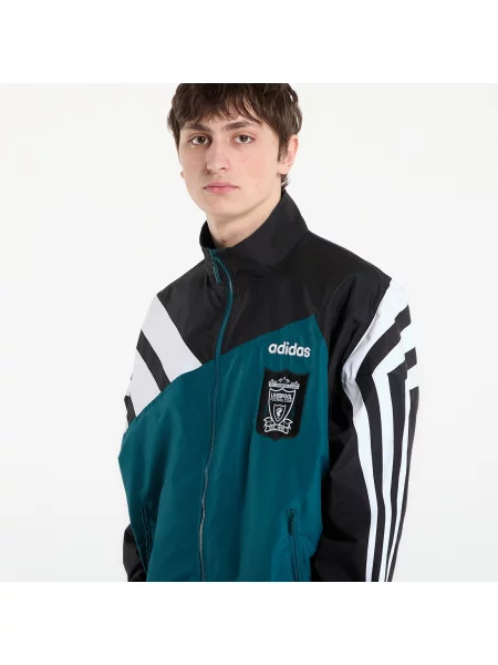 Φούτερ adidas Liverpool Fc Track Top 95 Rich Green/ Black M λευκό
