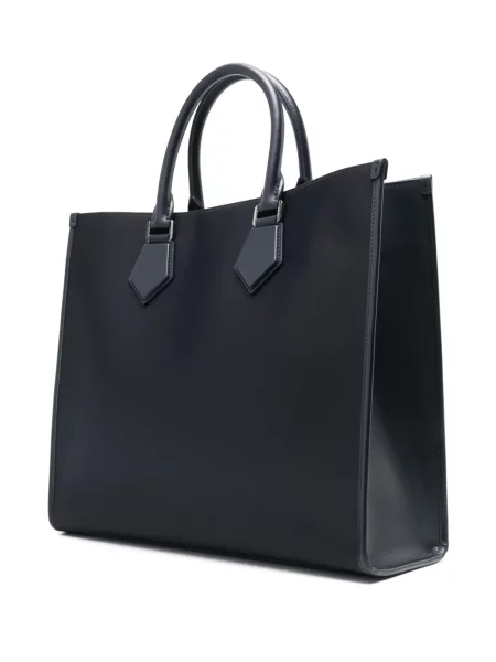 Torba Dolce And Gabbana z naszywkami niebieska