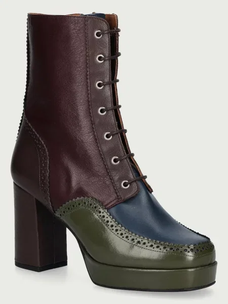 Fly London botine pentru femei din piele