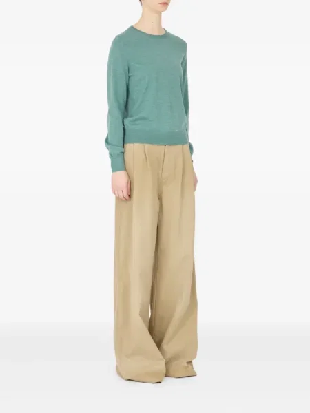 Pulover Maison Margiela de lână verde