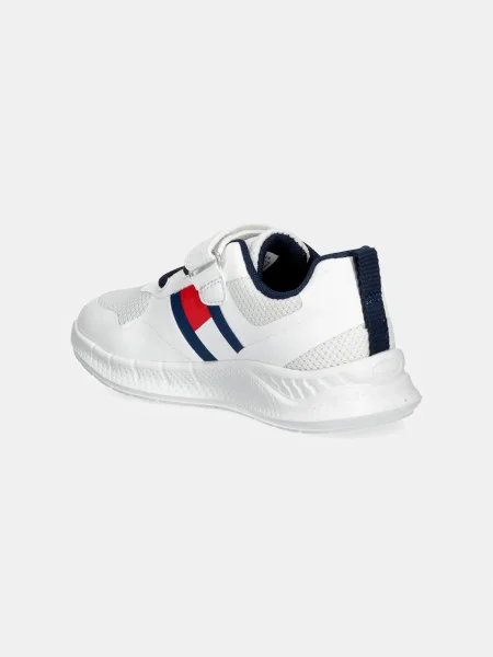 Tommy Hilfiger Sportcipők Flag Low Cut Lace-Up/Velcro M fehér