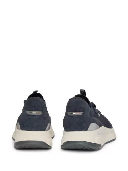 Sneakerși Boss plasă albastru