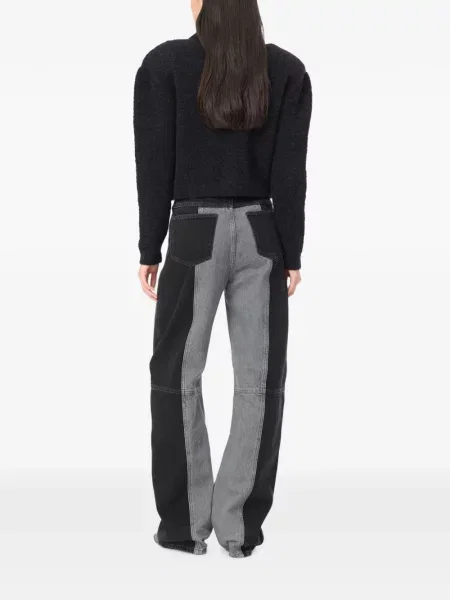 Cardigan Rotate Birger Christensen cu autograf negru