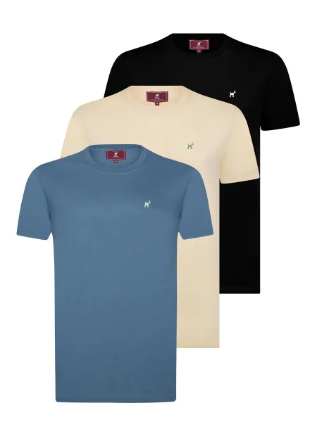 Williot Póló bézs / kék fekete