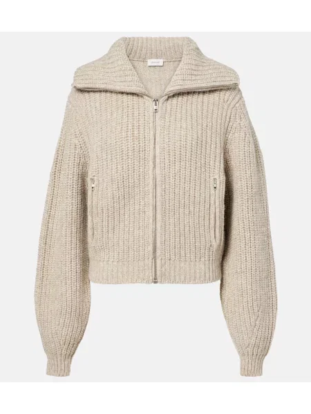 Cardigan Lemaire de lână bej