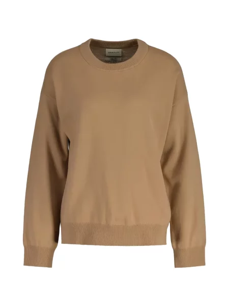 Hanorac crewneck Gant maro