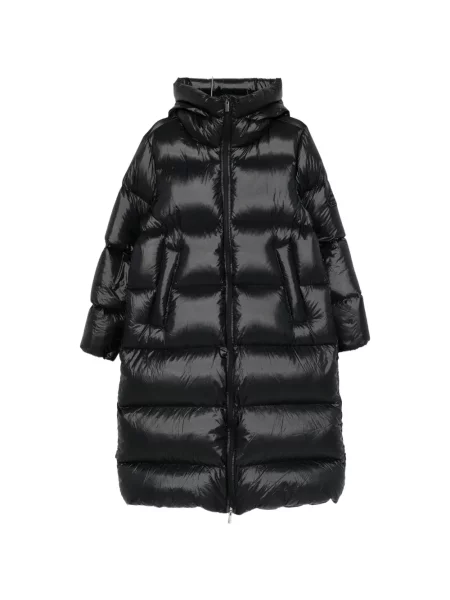 Palton Pyrenex cu glugă negru