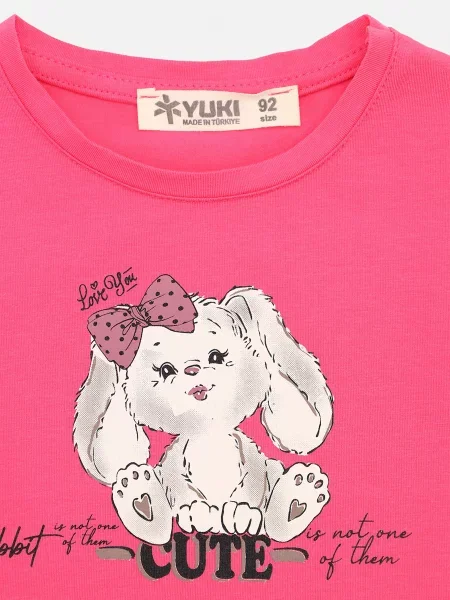 Дитяча Футболка YUKI рожевий