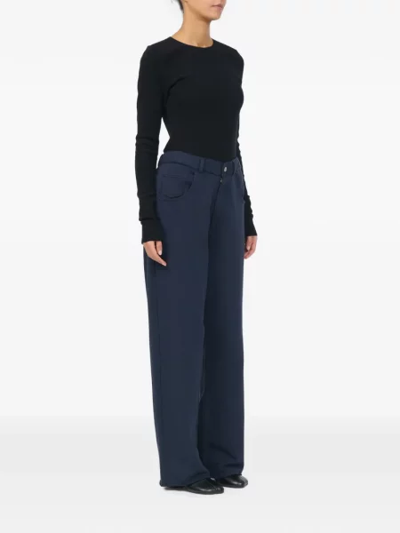 Pantaloni Mm6 Maison Margiela albastru