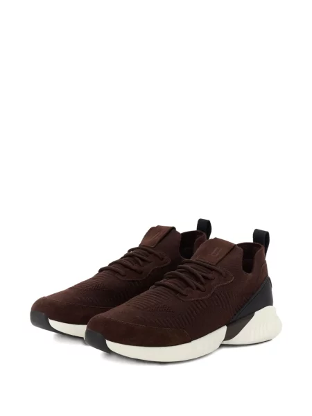 Sneakerși Boggi Milano de lână maro