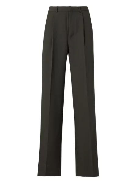 Anna Field Pantaloni cutați închis verde