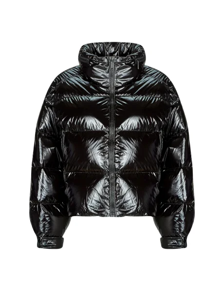 Páperová bunda Michael Michael Kors čierna