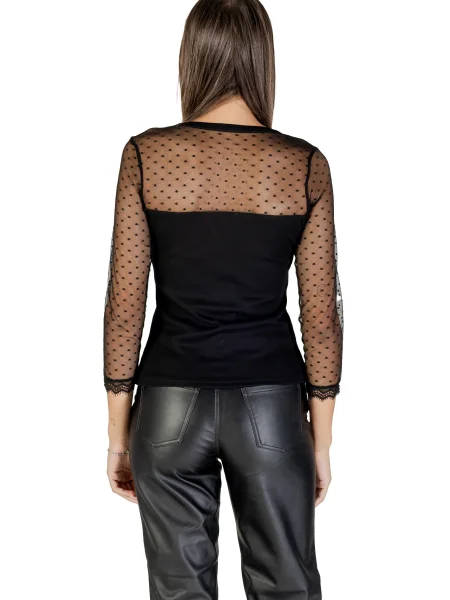 Bluzka Morgan De Toi w grochy czarna