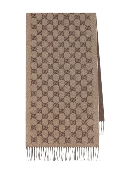 Fular Gucci cu franjuri