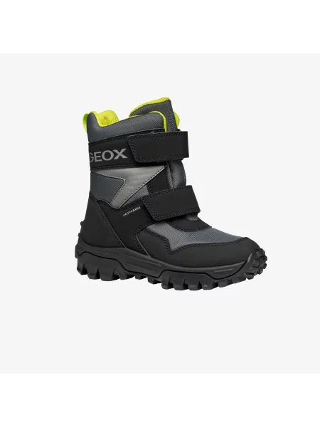 Chlapecká kotníková obuv Geox Himalaya B ABX Kluci šedá