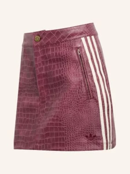 Adidas Originals Spódnica Pleather O Wyglądzie Skóry rot biała