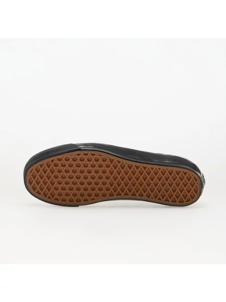 Клетчатые кроссовки Vans Authentic черные