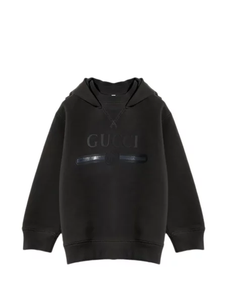Bluza z kapturem dziecięca Gucci szara