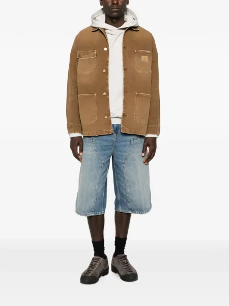 Geacă Carhartt Wip cu autograf maro