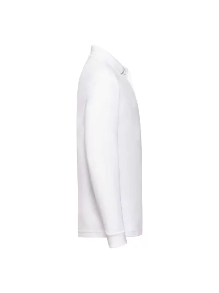 Tricou polo copii Fruit Of The Loom alb