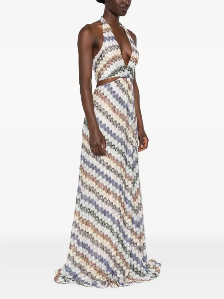 Rochie maxi Missoni tricotate