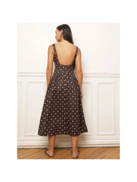 Rochie La Modeuse maro