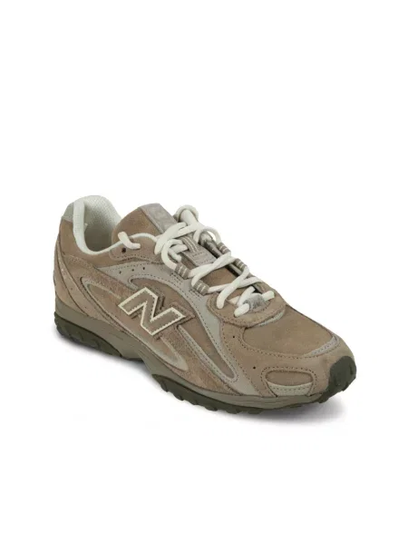 Sneakersy New Balance zamszowe brązowe