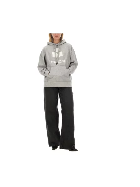 Szerokie jeansy Marant Etoile czarne