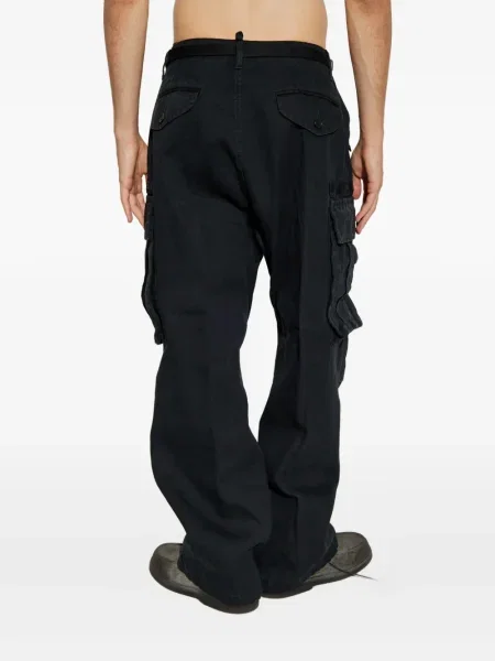 Pantaloni cargo Dsquared2 negru