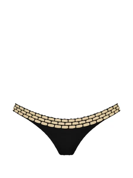 Bikini Beach Bunny țesuți negru