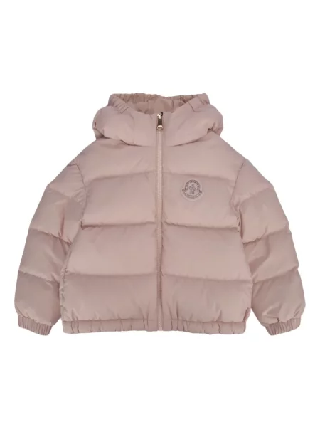 Kurtka dziecięca Moncler Enfant różowa