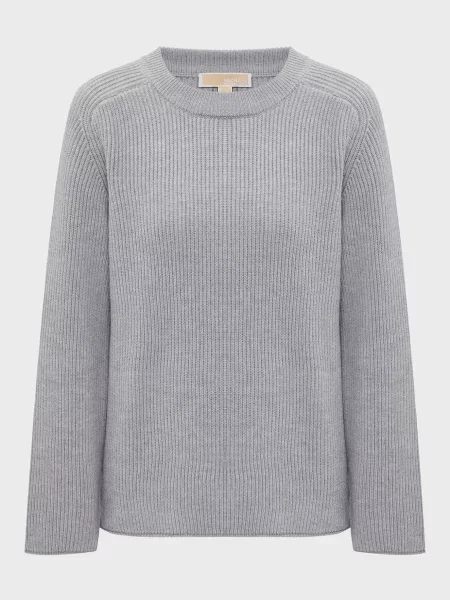 Вовняний светр Michael Kors сірий