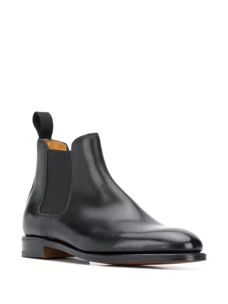 Kotníkové boty John Lobb černé