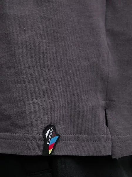 Футболка LA Sportiva Moon Patch однотонна сірий