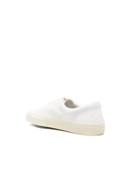 Sneakersy Tom Ford skórzane beżowe
