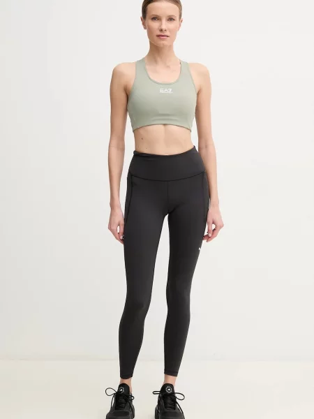 Emporio Armani sportovní podprsenka zelená