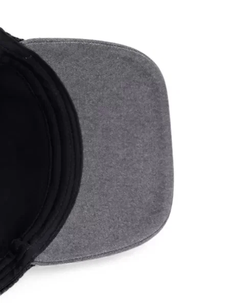 Κασκέτο Karl Lagerfeld Jeans από διχτυωτό με αυτόγραφο γκρι