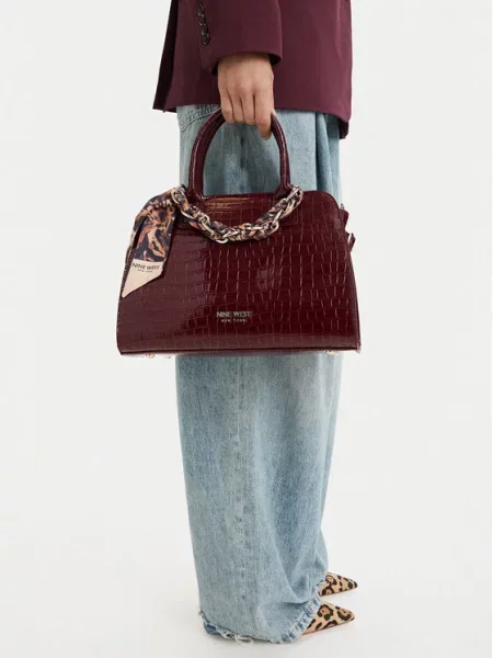 Nine West Torebka EO-IVY Bordowy