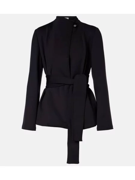 Sacou Max Mara din jerseu negru