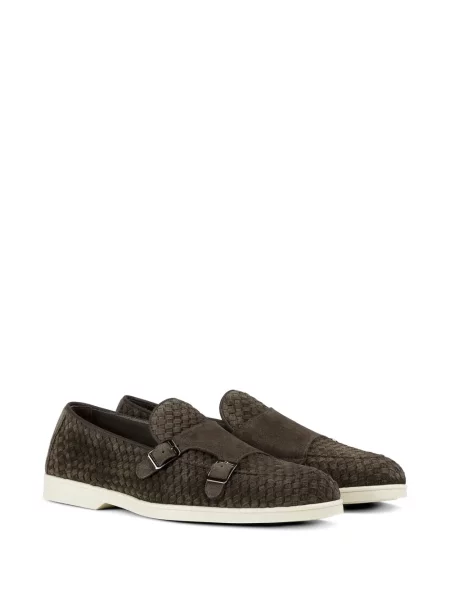 Pantofi loafer Doucal's cu cataramă maro