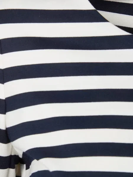 Ριγέ κοστούμι μίντι φόρεμα Lauren Ralph Lauren με μήκος μέχρι το γόνατο μπλε