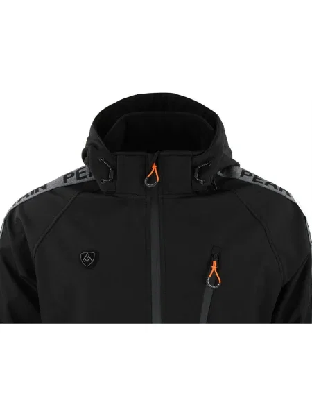 Geacă Peak Mountain softshell negru