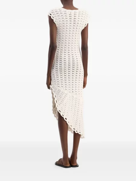 Rochie midi Loulou De Saison cu volane