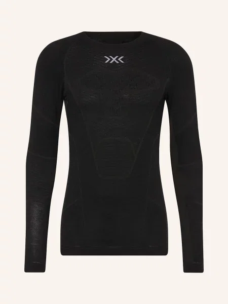 X-Bionic Funkční Spodní Tričko Symbio Merino Z Merino Vlny černá