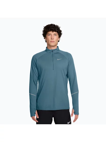 Кофта для бігу Nike Miler Dri-Fit UV Zip smokey blue синій