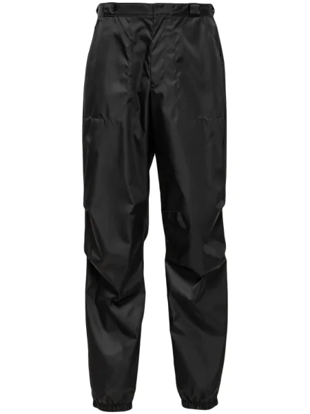 Zúžené kalhoty Prada černé